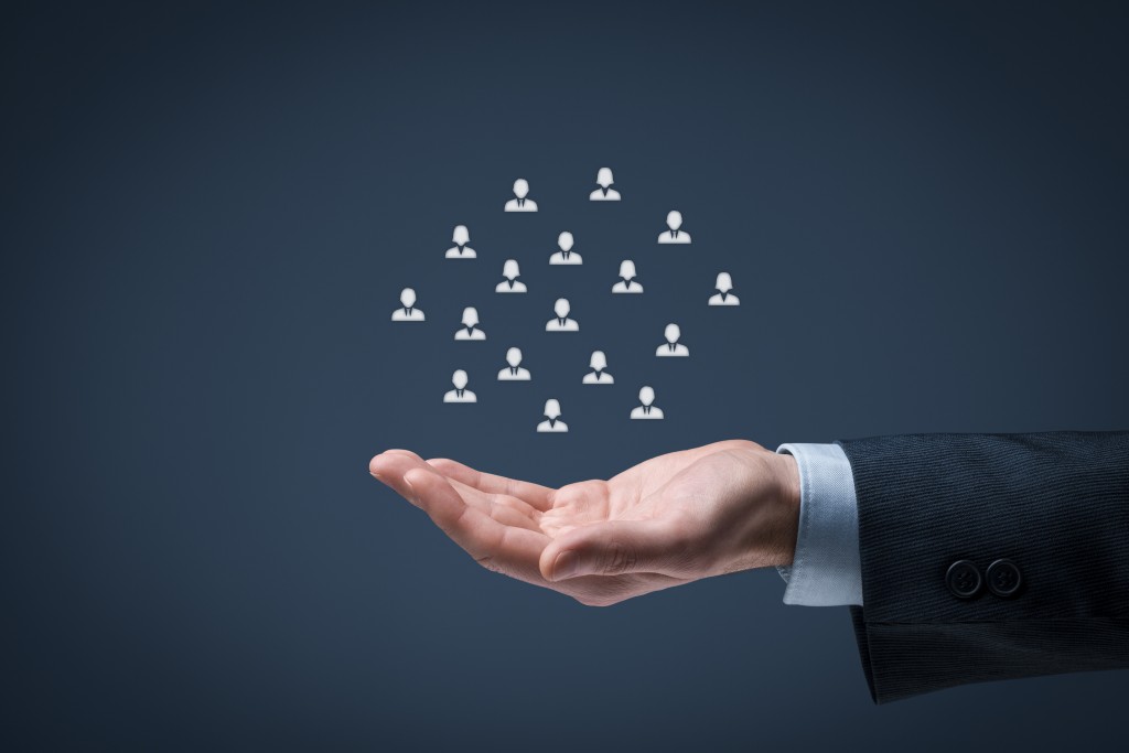 Customer or employees care concept Staffing agency background checks