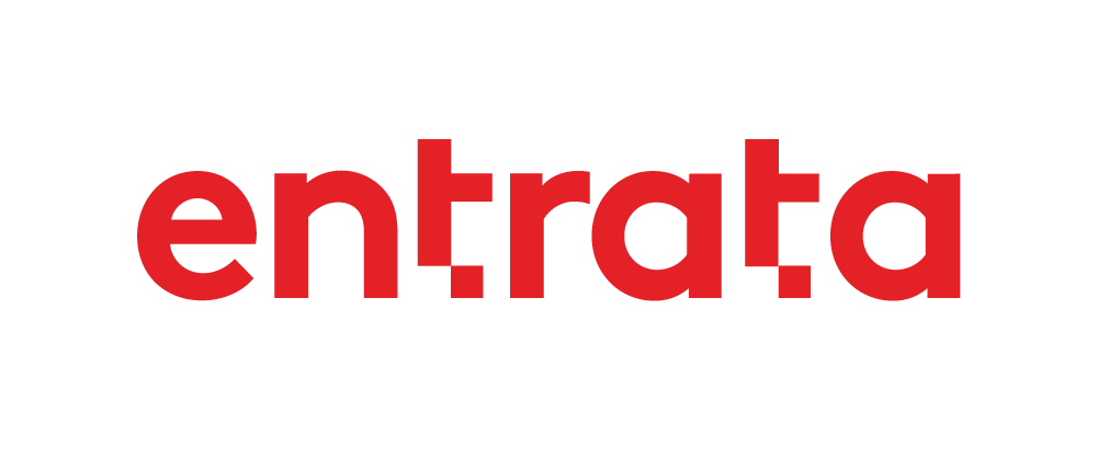 entrata red lettermark