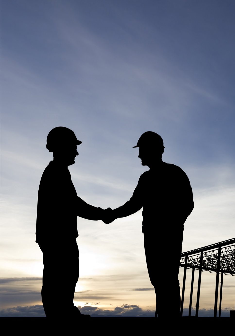Cropped Handshake Federal contractor background check